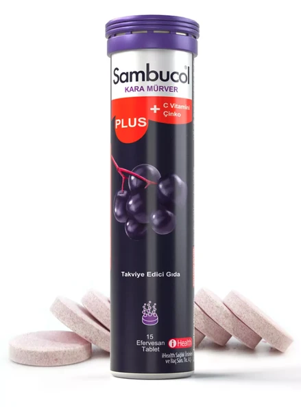 Sambucol Plus Efervesan 15 Tablet ürün görseli 1