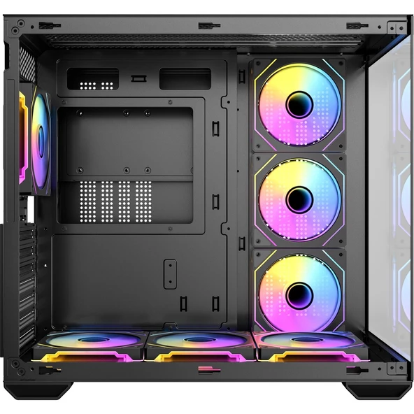 Antec CX Mirror Mid Tower Oyuncu Kasası Siyah - Resim 5