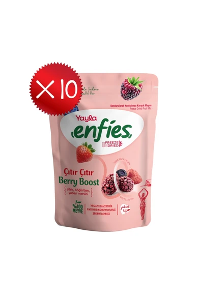 Yayla Enfies Freeze Dried Berry Boost 15 g x10 ürün görseli 1