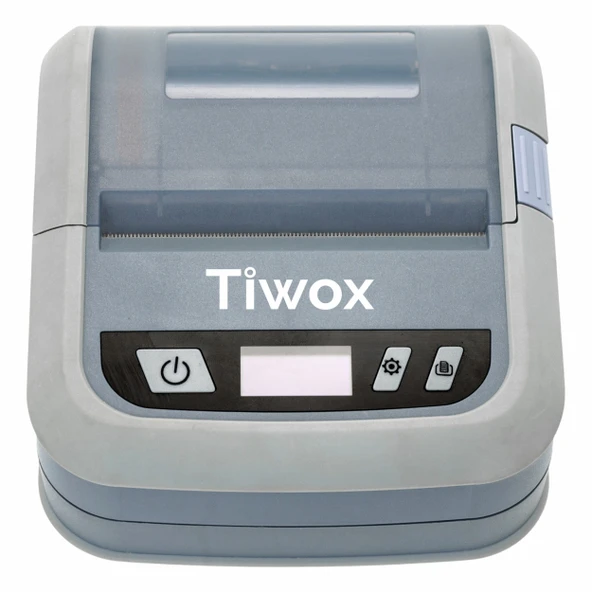 Tiwox BT-5050 Direkt Termal Bluetooth+USB Taşınabilir Barkod Etiket Yazıcı ürün görseli 1