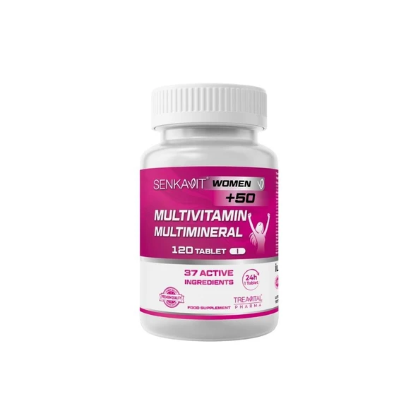 Senkavit Women's Multivitamin Ve Mineral Complex +50 yaş 120 Tablet ürün görseli 1