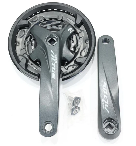 Shimano Altus FC-M2000 40/30/22T 175mm 3x9 Uyumlu Aynakol Shimano Aynakol Crankset 9-Speed FC-M2000 ürün görseli 1