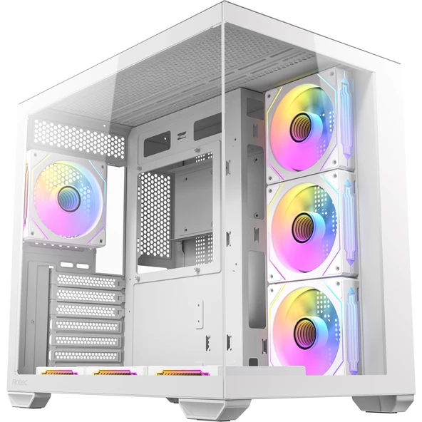 Antec CX Mirror Mid Tower Oyuncu Kasası Beyaz ürün görseli 1