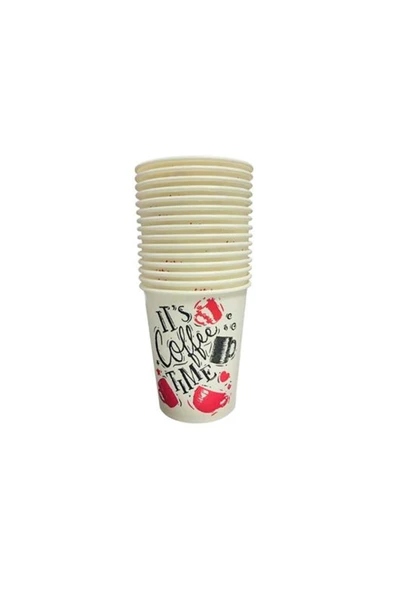 BENCUP 7 Oz Vending Karton Bardak 50 Li (60 Paket) - Resim 3
