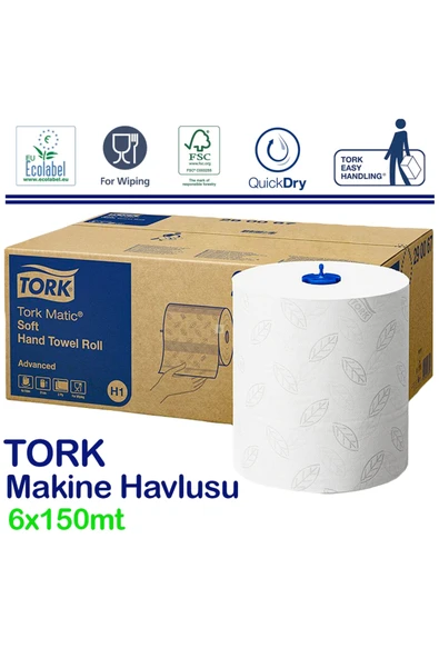 TORK Matic Hareketli Havlu Advanced 6'lı 150 M ürün görseli 1