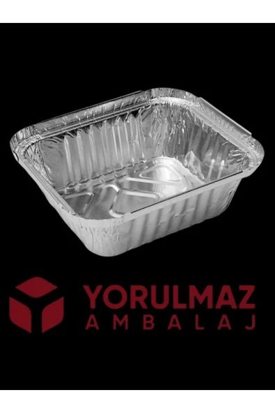 SAN Alüminyum Kase 350 gr  Paket Servis İçin  24 Adet ürün görseli 1