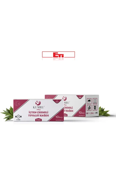 Eti Kumru Içten Çekme Tuvalet Kağıdı 6 Rulo ürün görseli 1