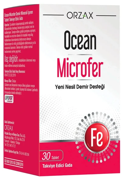 Ocean Microfer 30 Tablet ürün görseli 1