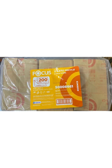 Focus essence z katlı havlu 12-200  22,5cm 20 cm ürün görseli 1