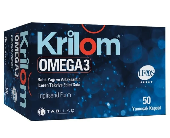 Krilom Omega-3 50 Yumuşak Kapsül ürün görseli 1