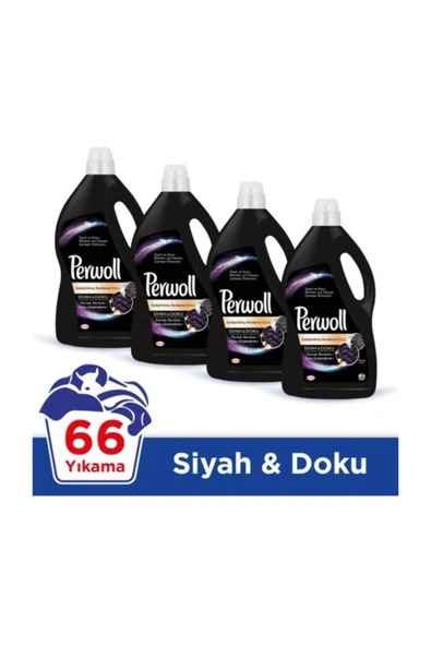 Perwoll Sıvı Çamaşır Deterjanı Siyah 4 Lt X 4 Adet ürün görseli 1