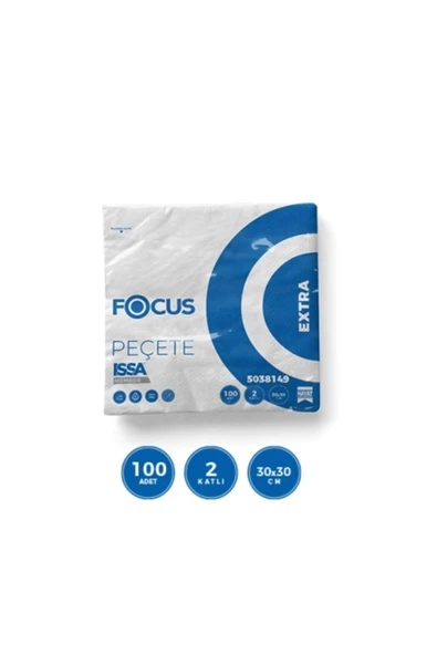 Focus Ekstra Peçete 30 30 Cm 100 Yaprak 24 Paket ürün görseli 1