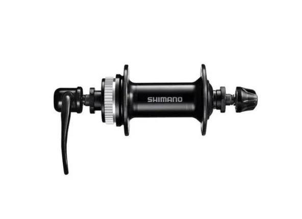 Shimano Tourney 32 Delik Centerlock Bisiklet Ön Göbek AHBTX505B5 HB-TX505 ÖN Gobek Siyah ürün görseli 1