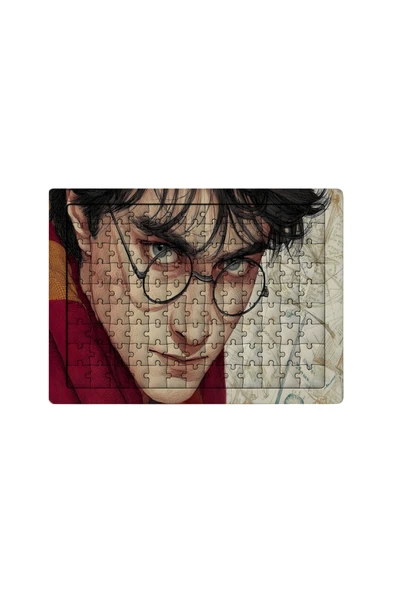 GHOSTBASTIR DESİGN Harry Potter 99 Parça Ayaklı Puzzle Dekoratif Çocuk Yapbozu 011 ürün görseli 1