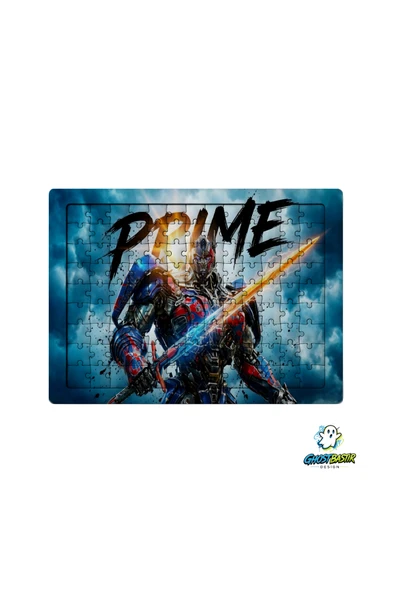 GHOSTBASTIR Design Transformers Optimus Prime 99 Parça Ayaklı Puzzle Dekoratif Çocuk Yapbozu 0211 ürün görseli 1