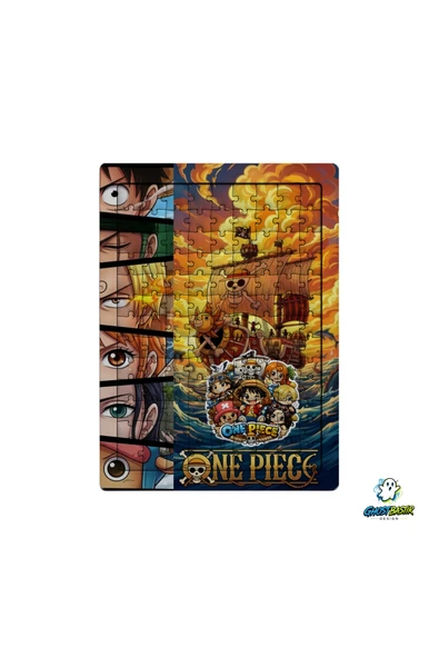 GHOSTBASTIR Design One Piece 99 Parça Ayaklı Puzzle Dekoratif Çocuk Yapbozu 0171 ürün görseli 1