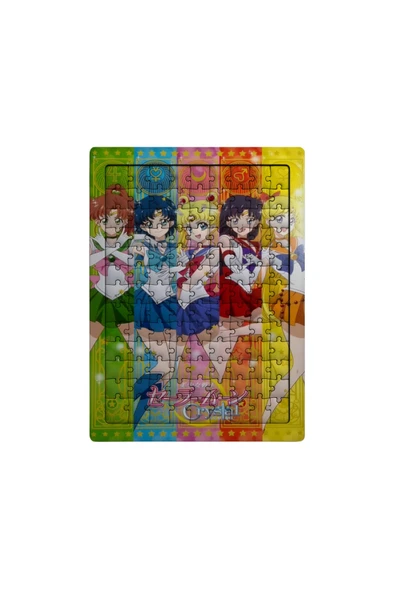 GHOSTBASTIR Design Ay Savaşçısı 99 Parça Ayaklı Puzzle Dekoratif Çocuk Yapbozu 0106 ürün görseli 1