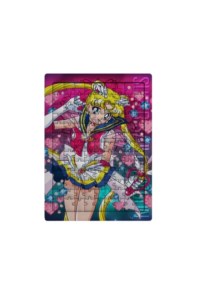 GHOSTBASTIR Design Ay Savaşçısı 99 Parça Ayaklı Puzzle Dekoratif Çocuk Yapbozu 0120 ürün görseli 1