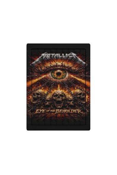 GHOSTBASTIR DESİGN Metallica 99 Parça Ayaklı Puzzle Dekoratif Çocuk Yapbozu 080 ürün görseli 1
