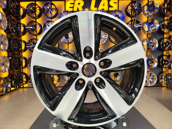 4 Adet MİNİ COOPER ORIJINAL 8*16 5*120 ET46 72.6 BLACK MACK JANT REVİZE EDİLMİŞ (Takım) ürün görseli 1