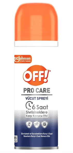 OFF Sinekkovar Pro Care Vücut Sprey 100 ml ürün görseli 1