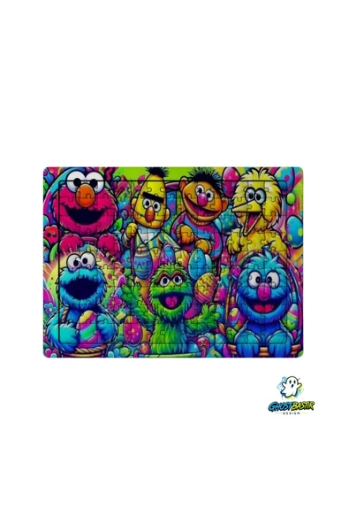 GHOSTBASTIR Design Susam Sokağı 99 Parça Ayaklı Puzzle Dekoratif Çocuk Yapbozu 0198 ürün görseli 1