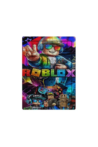 GHOSTBASTIR DESİGN Roblox 99 Parça Ayaklı Puzzle Dekoratif Çocuk Yapbozu 052 ürün görseli 1