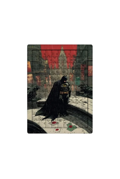 GHOSTBASTIR DESİGN Batman 99 Parça Ayaklı Puzzle Dekoratif Çocuk Yapbozu 082 ürün görseli 1