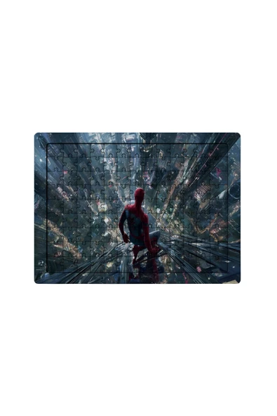 GHOSTBASTIR DESİGN Spiderman 99 Parça Ayaklı Puzzle Dekoratif Çocuk Yapbozu 015 ürün görseli 1