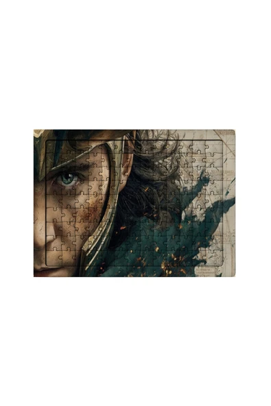 GHOSTBASTIR DESİGN Thor Loki 99 Parça Ayaklı Puzzle Dekoratif Çocuk Yapbozu 037 ürün görseli 1