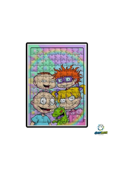 GHOSTBASTIR Design Rugrats 99 Parça Ayaklı Puzzle Dekoratif Çocuk Yapbozu 0185 ürün görseli 1