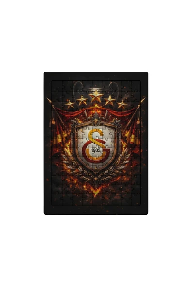 GHOSTBASTIR DESİGN Galatasaray 99 Parça Ayaklı Puzzle Dekoratif Çocuk Yapbozu 097 ürün görseli 1