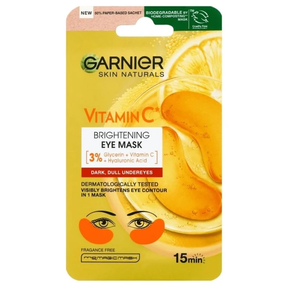 Garnier C Vitamini Parlak Aydınlatıcı Göz Maskesi 5gr ürün görseli 1