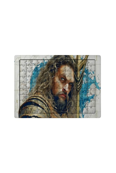 GHOSTBASTIR DESİGN Aquaman 99 Parça Ayaklı Puzzle Dekoratif Çocuk Yapbozu 045 ürün görseli 1