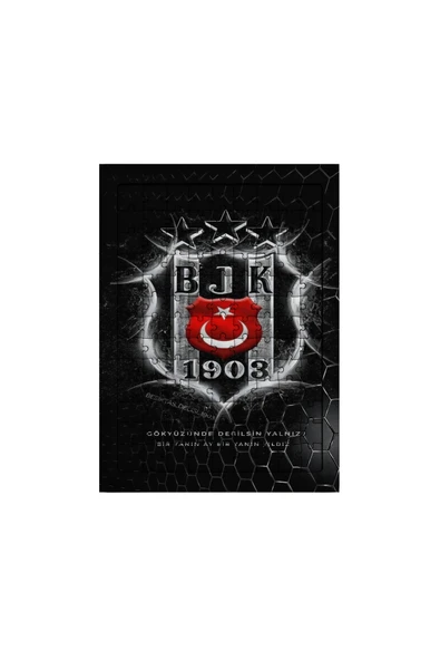 GHOSTBASTIR DESİGN Beşiktaş 99 Parça Ayaklı Puzzle Dekoratif Çocuk Yapbozu 090 ürün görseli 1