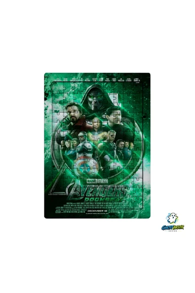 GHOSTBASTIR Design Avengers Doomsday 99 Parça Ayaklı Puzzle Dekoratif Çocuk Yapbozu 0141 ürün görseli 1