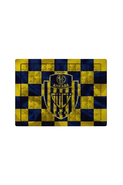 GHOSTBASTIR DESİGN Ankaragücü Spor 99 Parça Ayaklı Puzzle Dekoratif Çocuk Yapbozu 099 ürün görseli 1