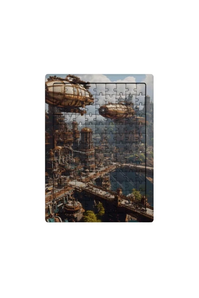 GHOSTBASTIR DESİGN Anno 99 Parça Ayaklı Puzzle Dekoratif Çocuk Yapbozu 062 ürün görseli 1