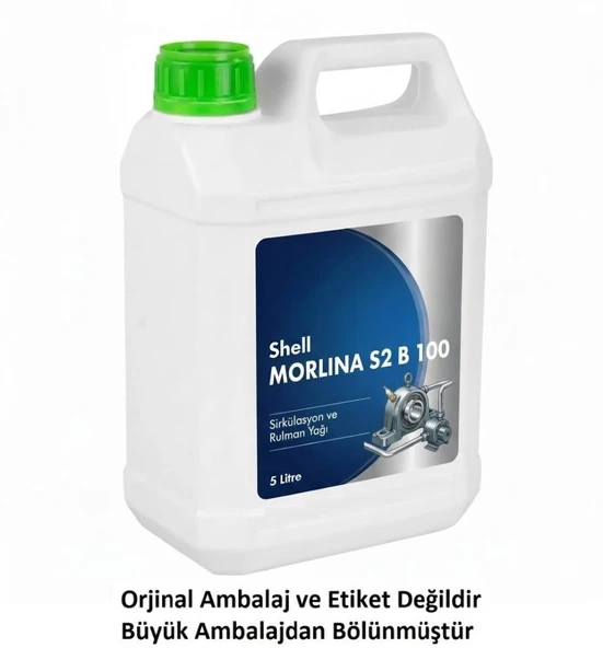 SHELL MORLİNA S2 B 100 - 5  LİTRE - Resim 3