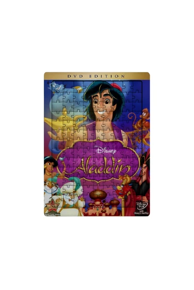 GHOSTBASTIR Design Aladdin 99 Parça Ayaklı Puzzle Dekoratif Çocuk Yapbozu 0131 ürün görseli 1
