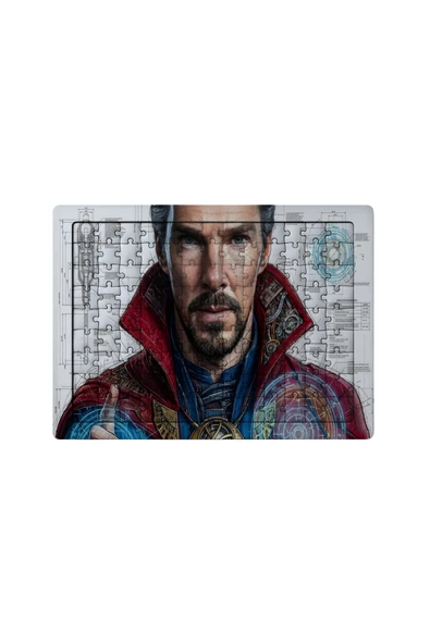 GHOSTBASTIR DESİGN Doktor Strange 99 Parça Ayaklı Puzzle Dekoratif Çocuk Yapbozu 030 ürün görseli 1