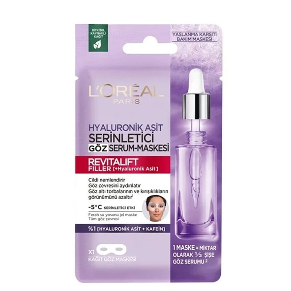 Loreal Paris Hyaluronik Asit Serinletici Göz Serum - Maskesi 11 gr ürün görseli 1