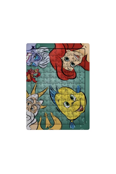GHOSTBASTIR DESİGN Ariel 99 Parça Ayaklı Puzzle Dekoratif Çocuk Yapbozu 078 ürün görseli 1