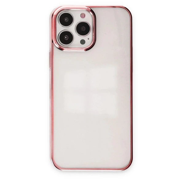 Apple İphone 13 Pro Max Kılıf Element Silikon - Pembe ürün görseli 1