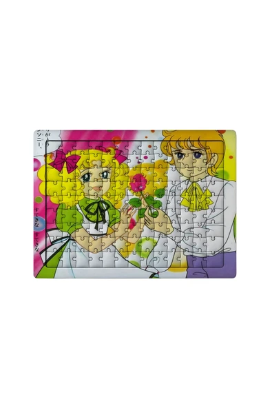 GHOSTBASTIR DESİGN Şeker Kız Candy 99 Parça Ayaklı Puzzle Dekoratif Çocuk Yapbozu 002 ürün görseli 1