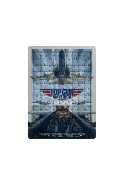 GHOSTBASTIR Design Top Gun 99 Parça Ayaklı Puzzle Dekoratif Çocuk Yapbozu 0116 ürün görseli 1