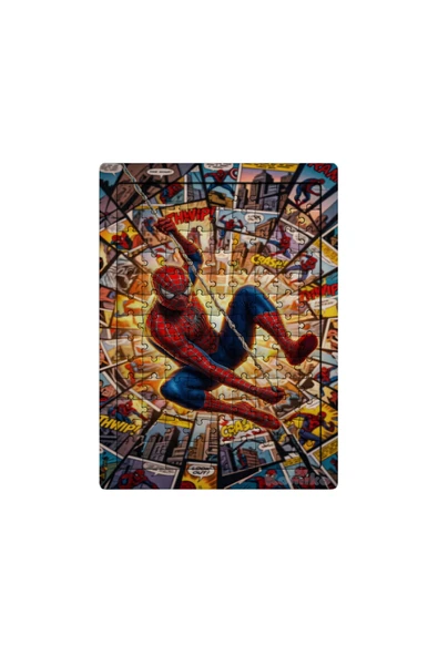 GHOSTBASTIR DESİGN Spiderman 99 Parça Ayaklı Puzzle Dekoratif Çocuk Yapbozu 016 ürün görseli 1