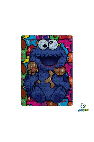 GHOSTBASTIR Design Susam Sokağı 99 Parça Ayaklı Puzzle Dekoratif Çocuk Yapbozu 0195 ürün görseli 1