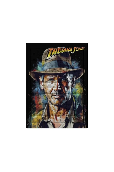 GHOSTBASTIR DESİGN İndiana Jones 99 Parça Ayaklı Puzzle Dekoratif Çocuk Yapbozu 072 ürün görseli 1