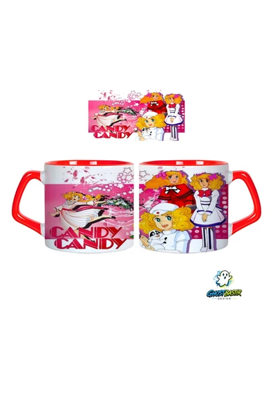GHOSTBASTIR Design Şeker Kız Candy Kupa Bardak | Tek Adet 0721 ürün görseli 1